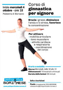 Corso di ginnastica per signore